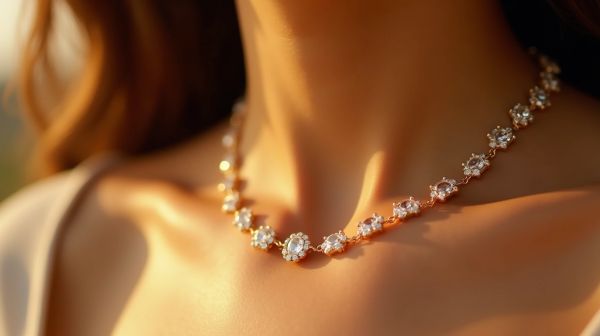 Sublimez votre look avec un collier paqué or tendance
